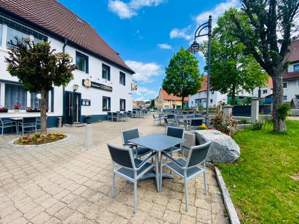 Gasthaus Sternen in der Oberen Hauptstraße in Seitingen-Oberflacht mit Biergarten