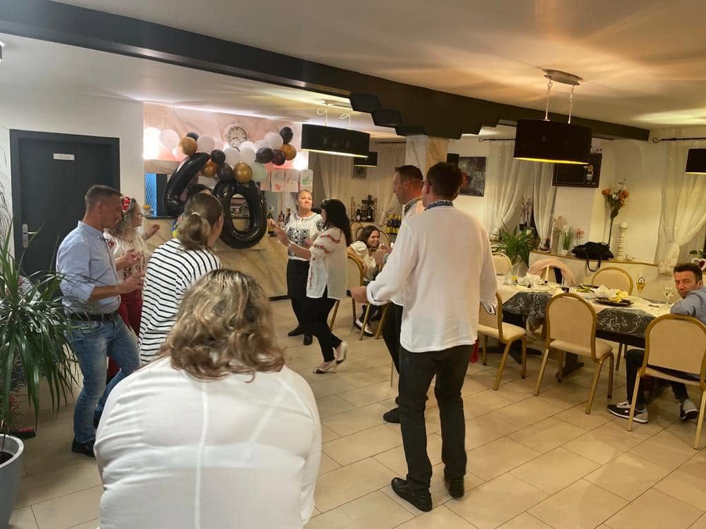 Feier im Nebenzimmer des Gasthaus Sternen Seitingen-Oberflacht